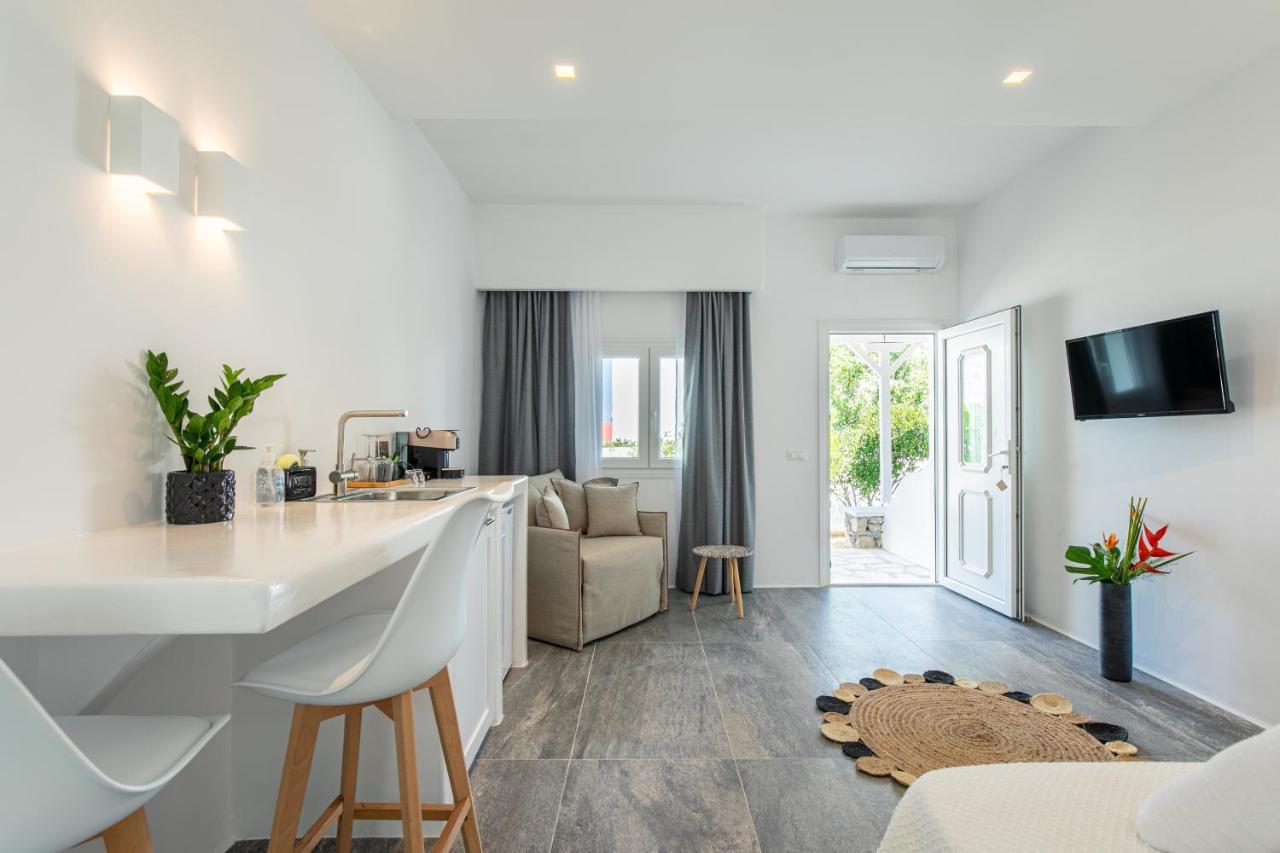 الشقق الفندقية Mykonos Townفي  Mytheo المظهر الخارجي الصورة