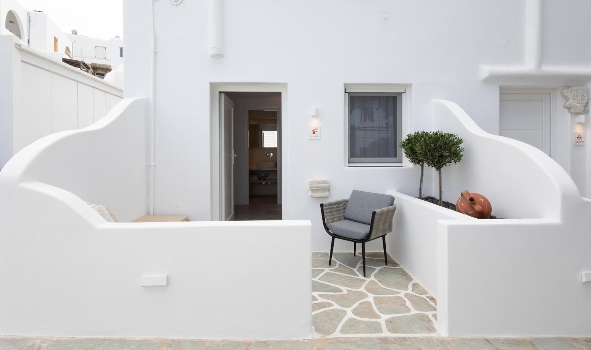 الشقق الفندقية Mykonos Townفي  Mytheo المظهر الخارجي الصورة